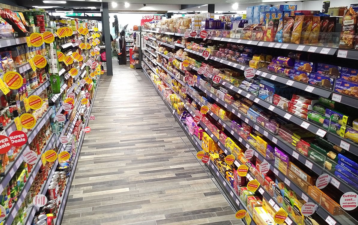 Retail Shelving for Convenience Stores