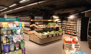 Shelving for Organic Stores