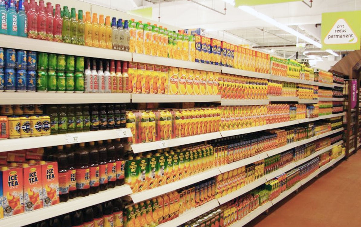 CAEM Supermarket Shelving